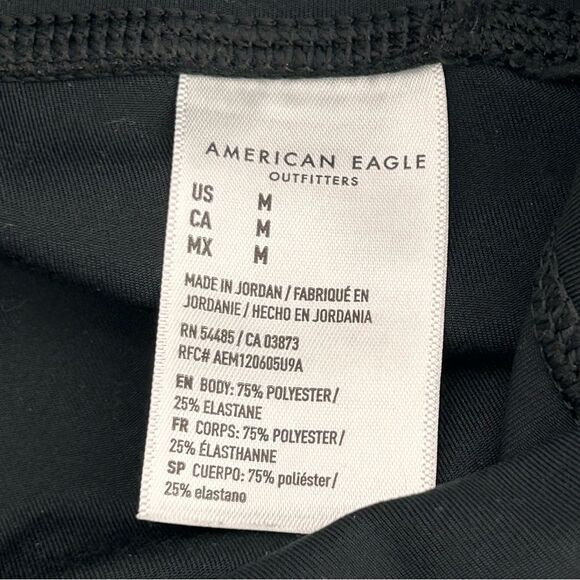 American Eagle The Everything Highest Waist Flare Legging black size medium - Picture 10 of 10